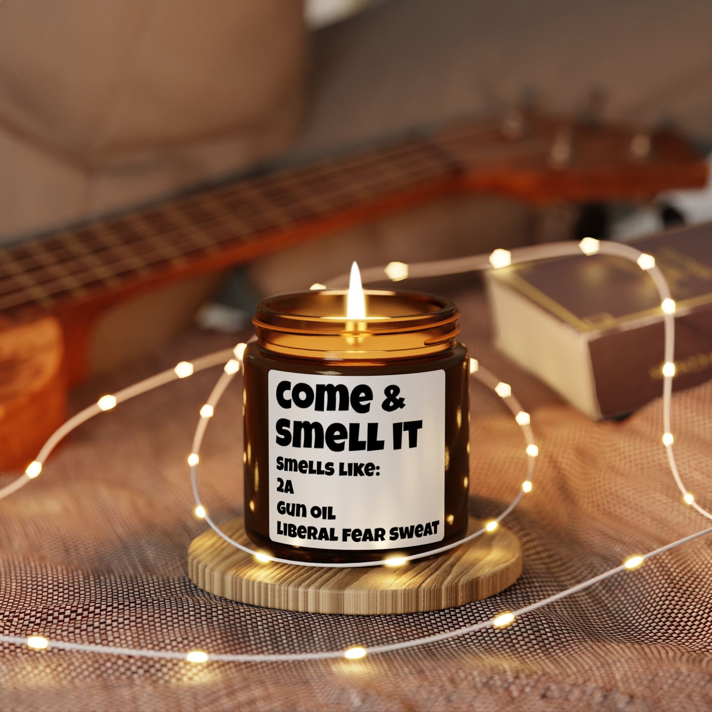 Come & Smell It Scented Soy Candle