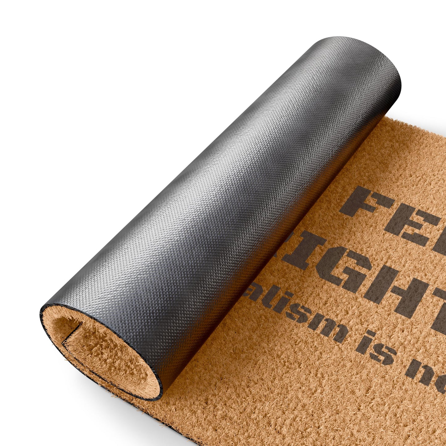 "Wipe Your Feet, Not Your Rights" - Welcome Doormat - Funny Home Décor, Unique Gift, Personal Touch for Home, Housewarming, and Parties
