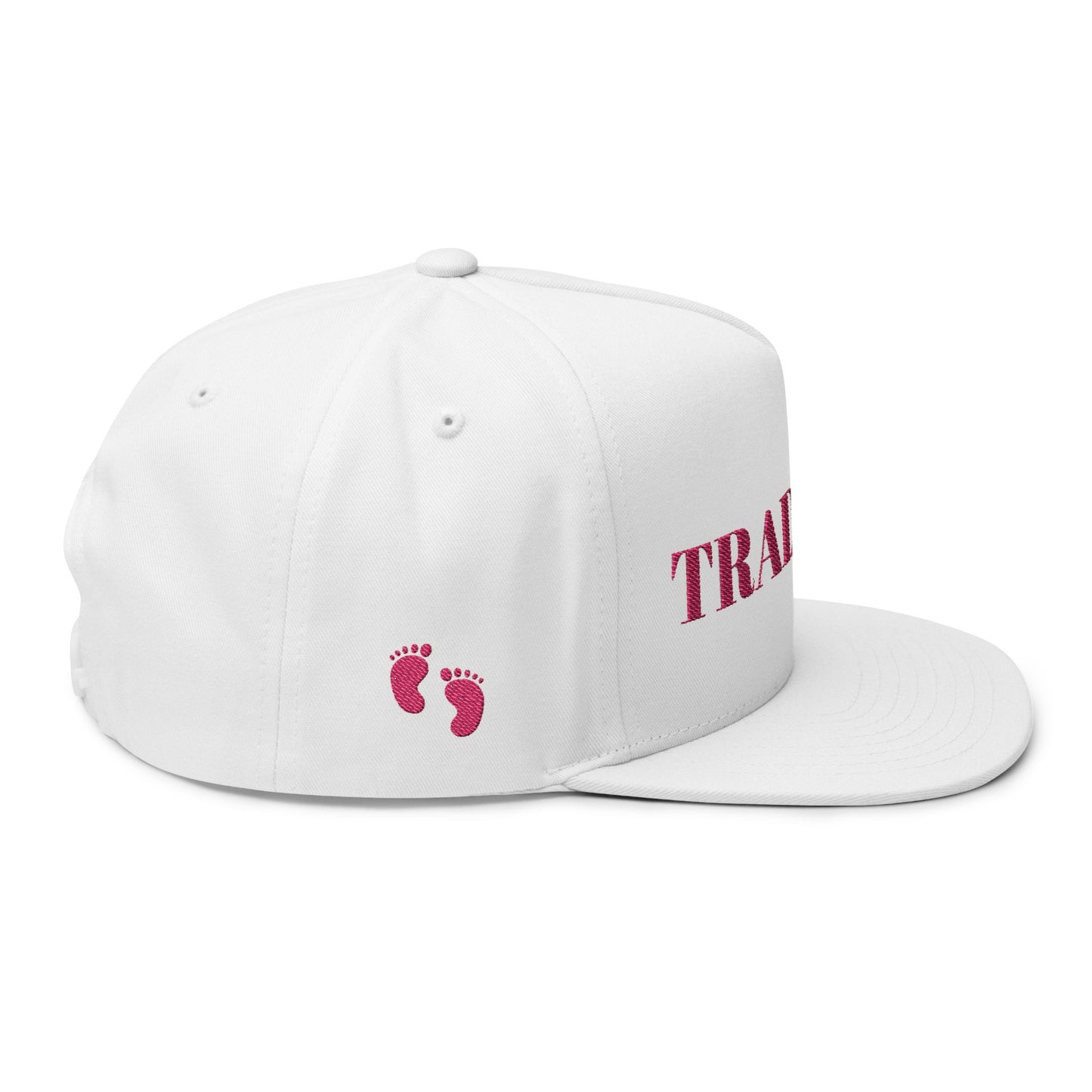 Tradwife Flat Bill Cap, Embroidered Hat for Traditional Wives, Gifts for Moms, Fashion Accessories, Summer Style, Trendy Headwear