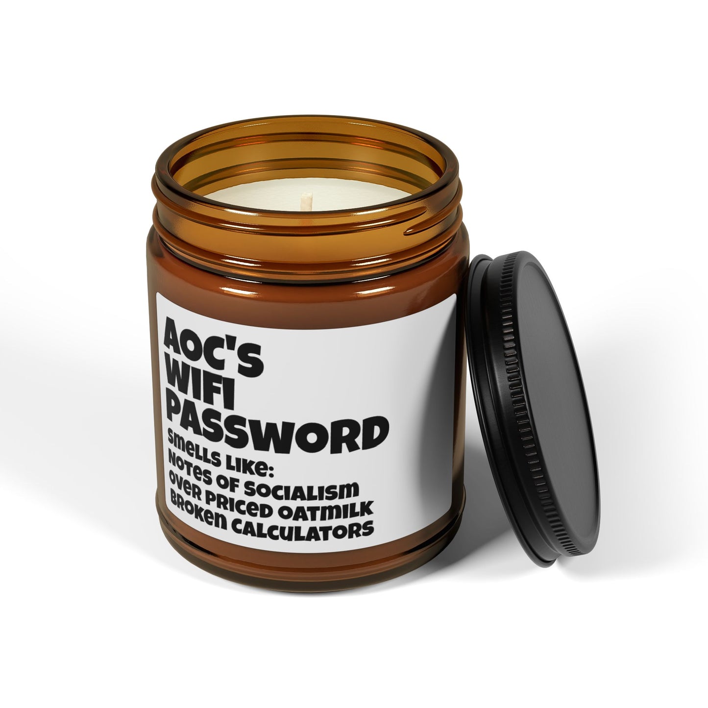AOC's Wi-Fi Password Scented Soy Candle