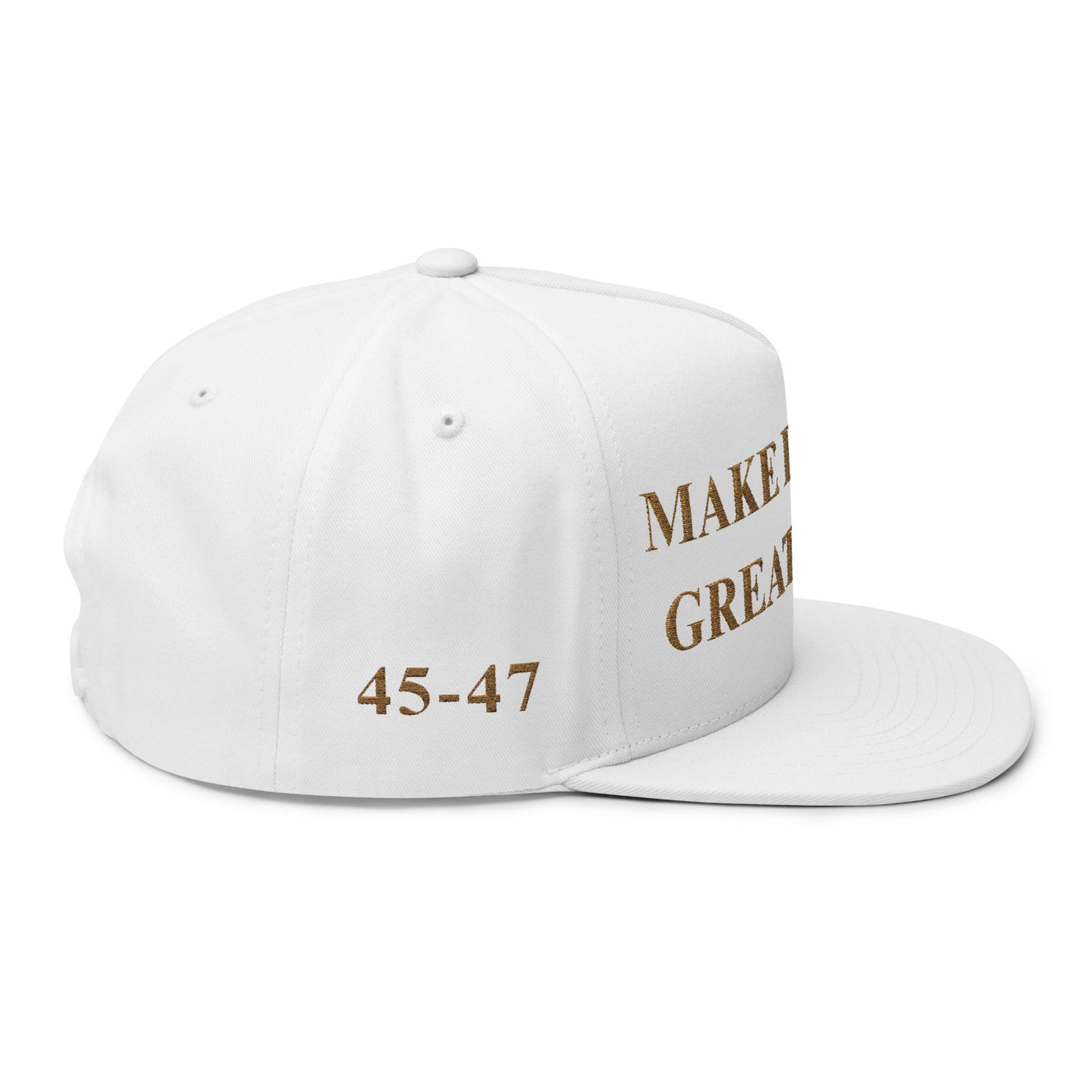 MAGA - Make Denver Great Again Flat Bill Cap, Embroidered Hat for City Pride, Casual Wear, Outdoor Activities, Gift for Denver Fans