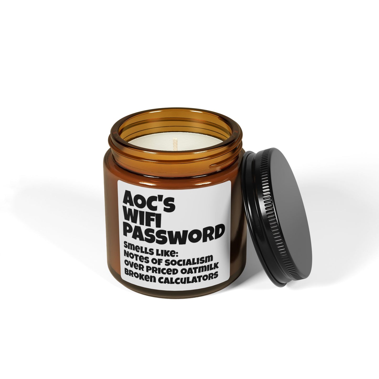AOC's Wi-Fi Password Scented Soy Candle