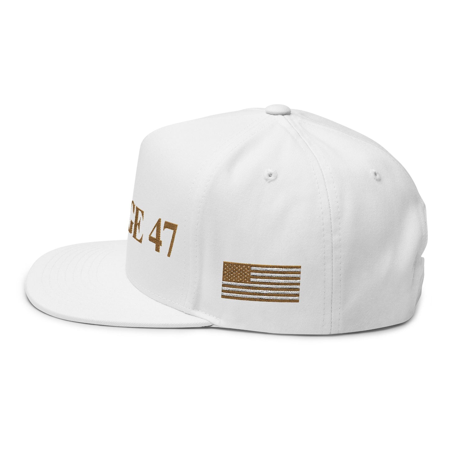 MAGA - Savage 47 Flat Bill Cap - Stylish Embroidered Cap, Perfect for Casual Wear, Gifts, Festivals, Street Style