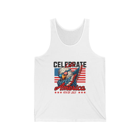 Unisex Patriotic Tank Top - Light Colors | Celebrate America 4th of July Shirt, Independence Day Apparel, Casual Summer Wear, Gift for Patriots, Red [...]