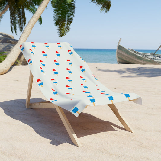 Rocket Pop & Roll Beach Towel, Summertime Pool Accessory, Vacation Essentials