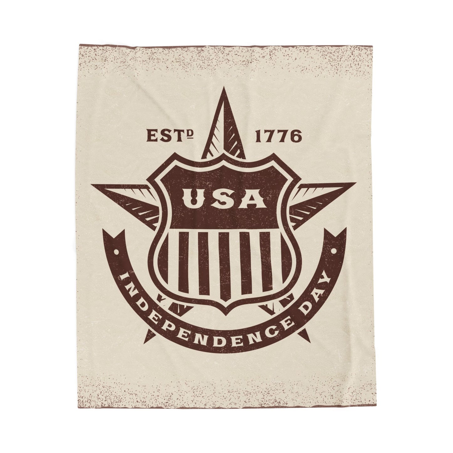 1776 Forever & Ever Amen Plush Blanket, Cozy Throw, Independence Day Decor, Gift for Patriots, Soft Blanket for Home