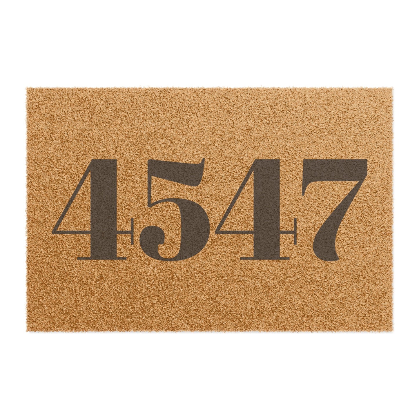 "4547" - Welcome Mat - Funny Home Décor, Unique Gift, Personal Touch for Home, Housewarming, and Parties