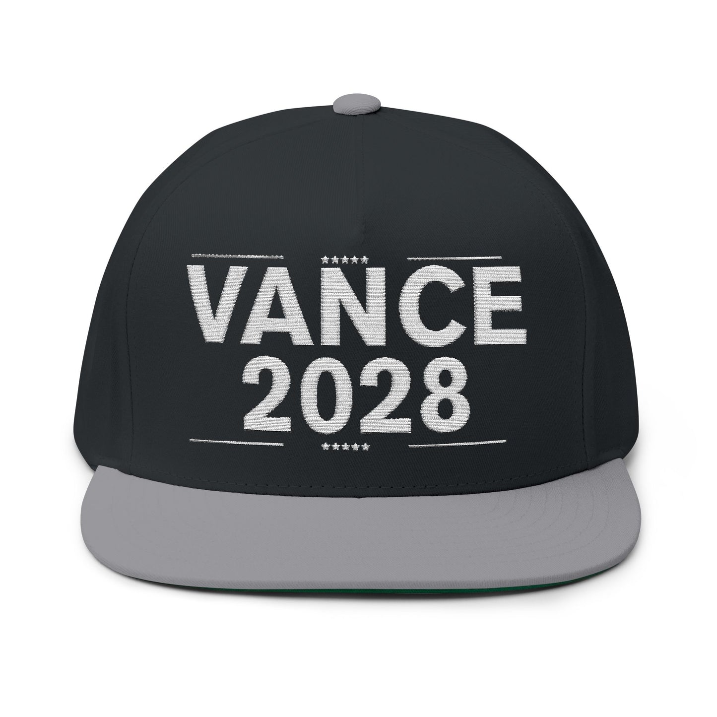 MAGA - Vance 2028 Flat Bill Cap (Embroidery) - Political Cap