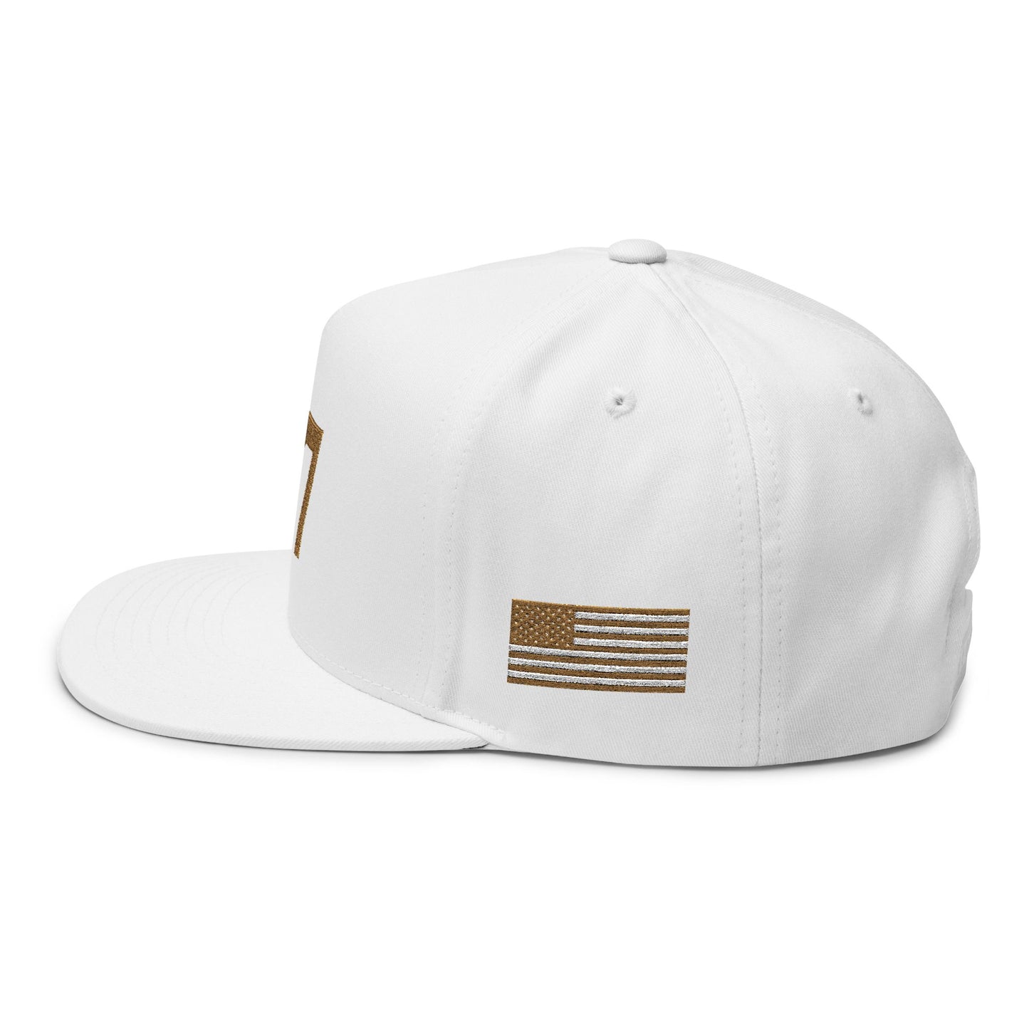 MAGA - Stylish Embroidered Flat Bill Cap, Casual Hat, Streetwear Accessory, Gift for Him/Her, Sports Headwear, Adjustable Snapback