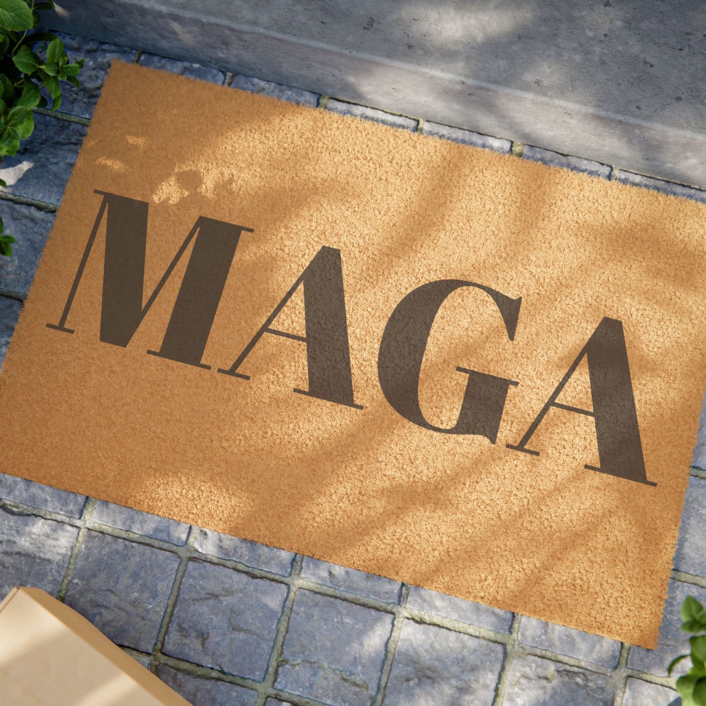 "MAGA" - Welcome Mat - Funny Home Décor, Unique Gift, Personal Touch for Home, Housewarming, and Parties