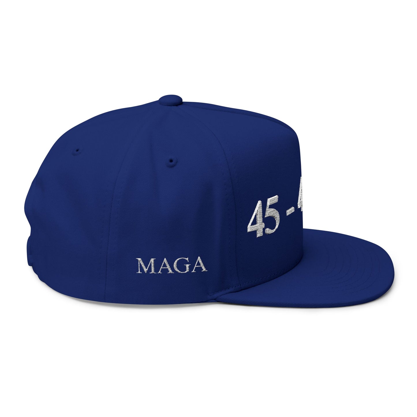 MAGA - Flat Bill Cap with Gold Embroidery - Stylish Snapback Hat for Trendy Styles, Gifts for Him, Casual Wear, Streetwear Fashion, Summer [...]