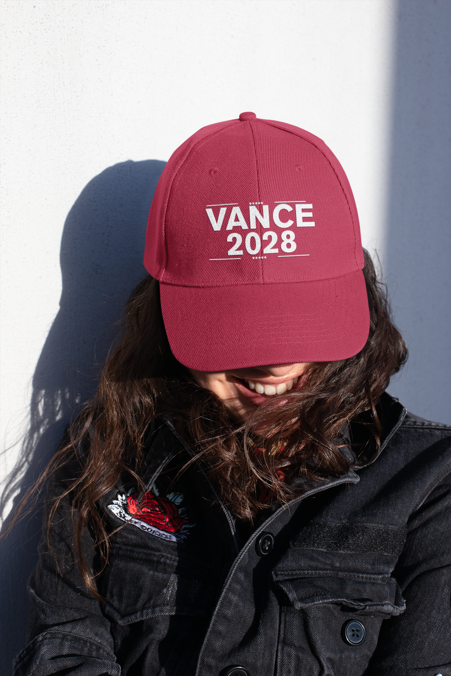 MAGA - Vance 2028 Flat Bill Cap (Embroidery) - Political Cap