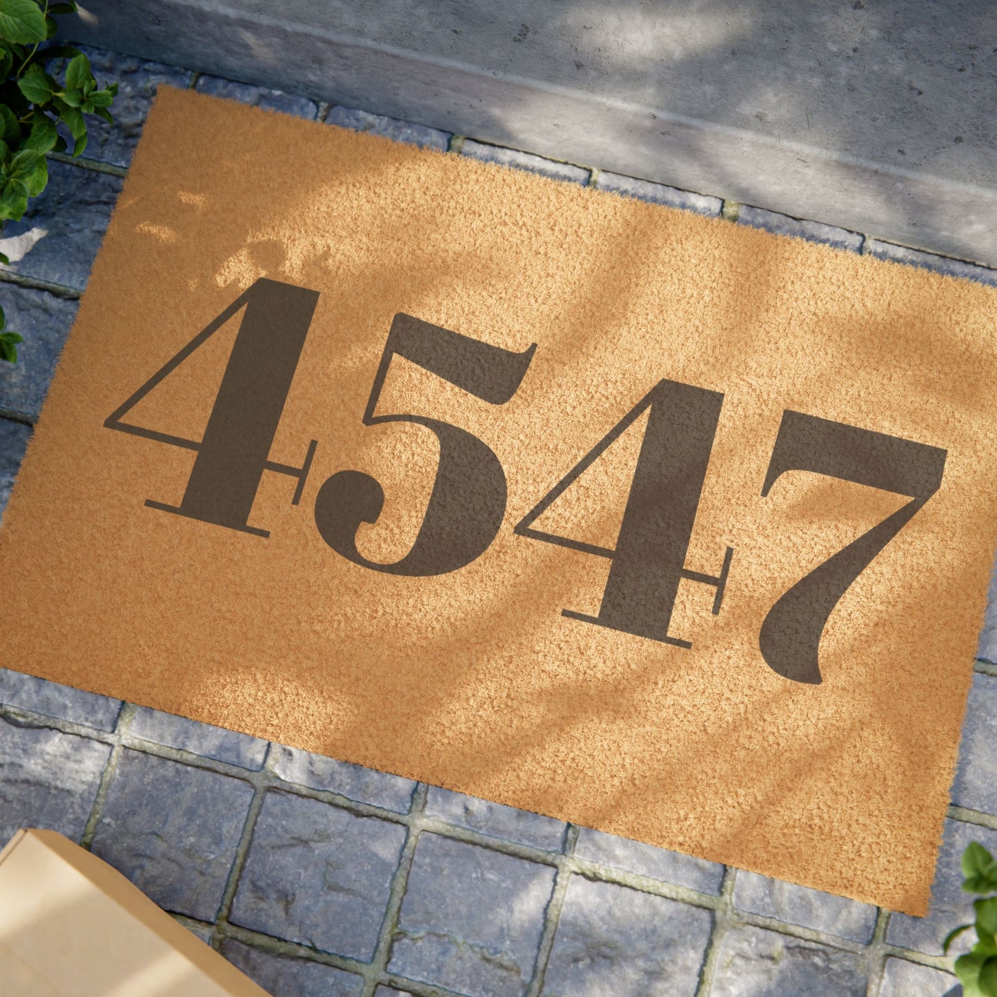 "4547" - Welcome Mat - Funny Home Décor, Unique Gift, Personal Touch for Home, Housewarming, and Parties