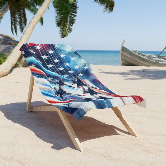 Suns Out, Jets Out Beach Towel, Summertime Pool Accessory, Vacation Essentials