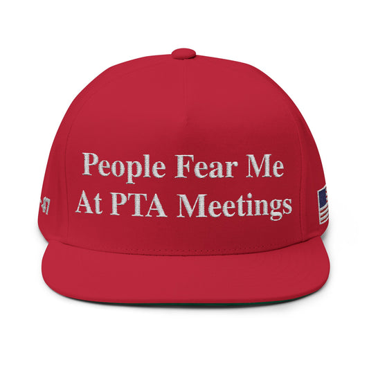 MAGA, Humorous Flat Bill Cap with Embroidery, Funny Dad Hat, Gift for Parents, Unique Baseball Cap, Statement Hat for Casual Wear