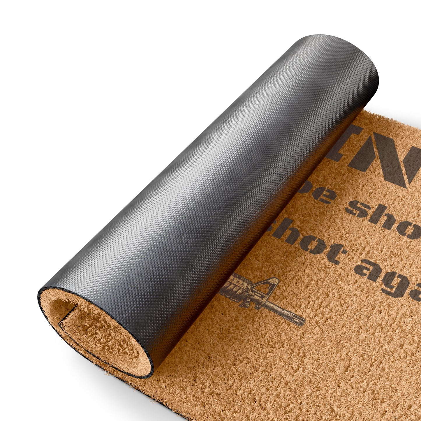 "WARNING: Intruders Will Be Shot. Survivors Will Be Shot Again." - Welcome Doormat - Funny Home Décor, Unique Gift, Personal Touch for Home, Housewarming, and Parties